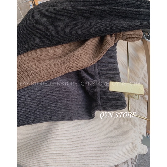 Quần Nhung Tăm Quảng Châu Dáng Xuông