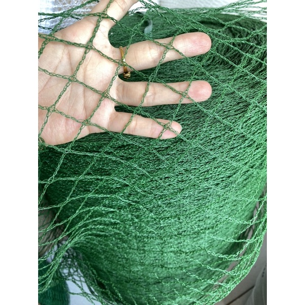 Lứoi cước làm giàn leo, lưới giàn leo,lứoi cước rào gà, lưới  trồng  cây màu xanh ( khổ rộng 2m)