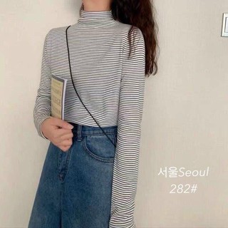 Áo giữ nhiệt kẻ nữ cổ 3p