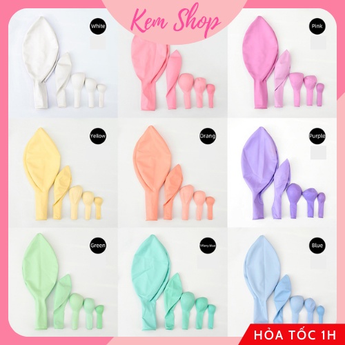 Bóng tròn tông pastel size 5 inch trang trí sinh nhật sự kiện - K212