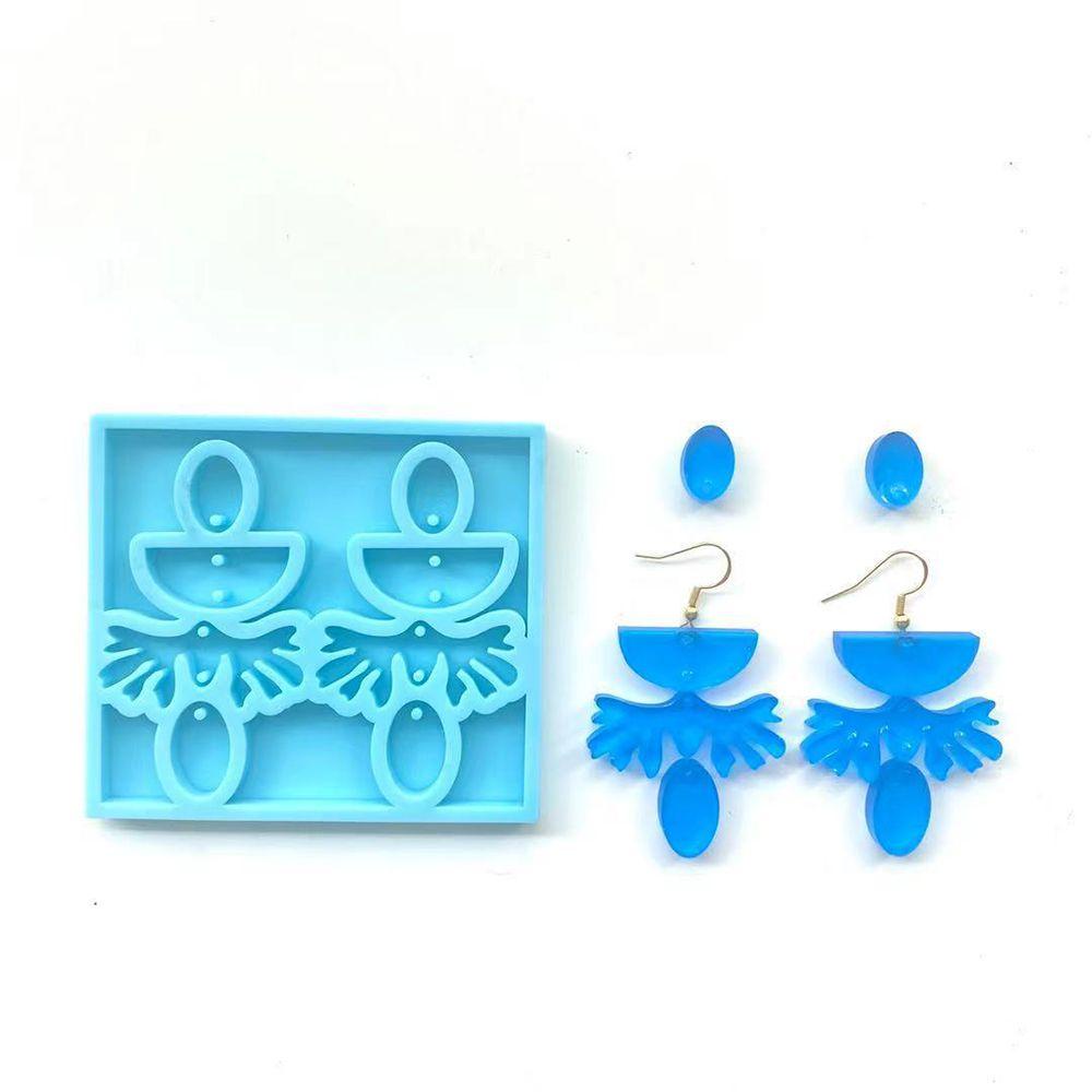 WTTLE Khuôn Silicone Làm Bông Tai Thủ Công