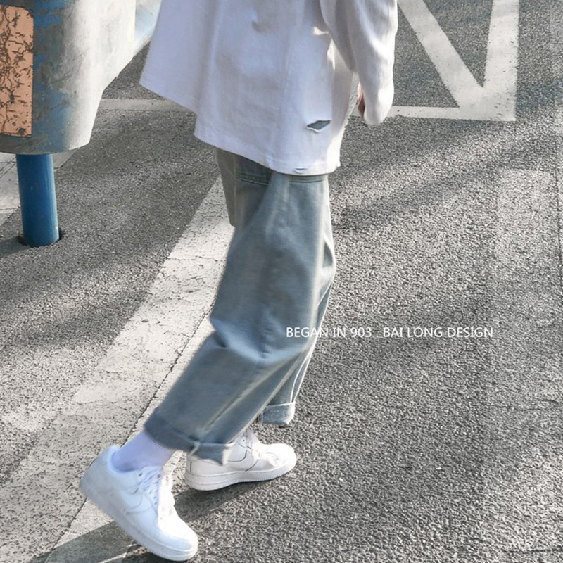 [BEST SELLER]Quần baggy jean nam dáng suông chất vải đẹp nhất thị trường - Đổi trả free nếu hàng lỗi hoặc không ưng -Q10 | BigBuy360 - bigbuy360.vn