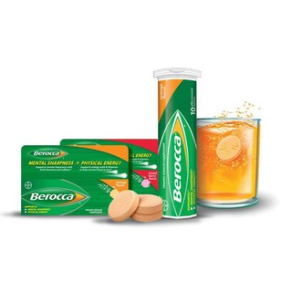 Viên sủi Berocca nội địa Úc bổ sung vitamin tuyp 15 viên