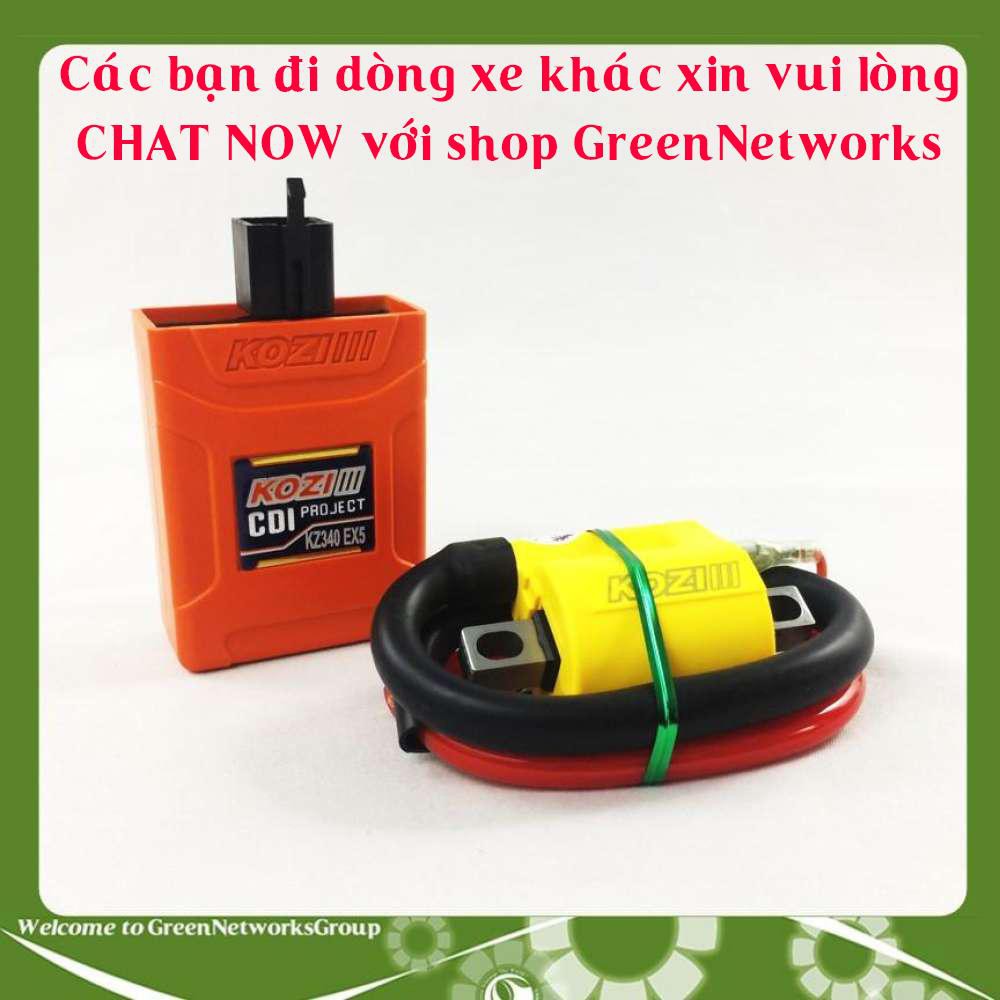 Combo mobin sườn và ic Kozi 5 Chân mở tua xe máy GreenNetworks