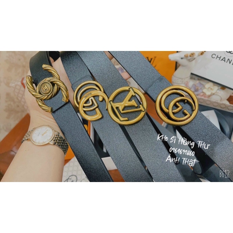 Dây lưng nữ fullbox bill thẻ ❣️Freeship❣️