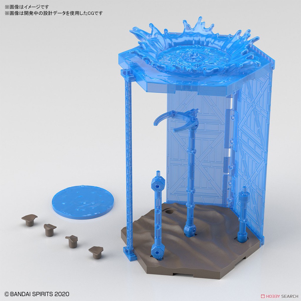 Đế trưng bày Customize Scene Base Above the water Ver Display 1/144 Bandai 05