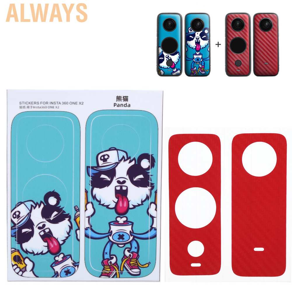 Miếng dán bảo vệ camera hành động bằng PVC chống thấm nước cho Insta360 One X2 | BigBuy360 - bigbuy360.vn