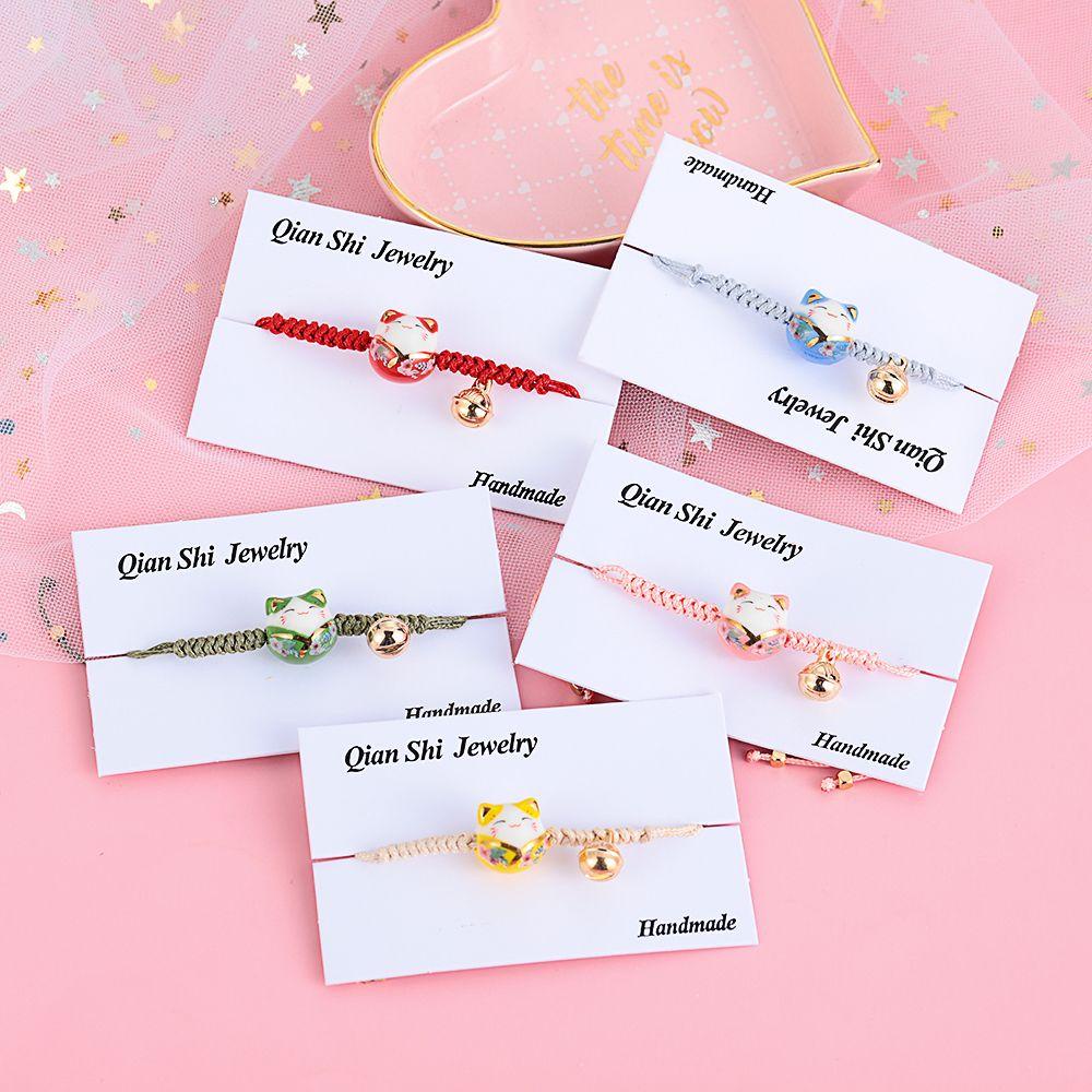 Vòng Đeo Tay Bằng Gốm Sứ May Mắn