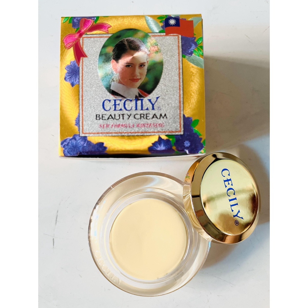 Kem dưỡng trắng da Cecily 16g - Sản phẩm Đài Loan - Nhập khẩu chính hãng