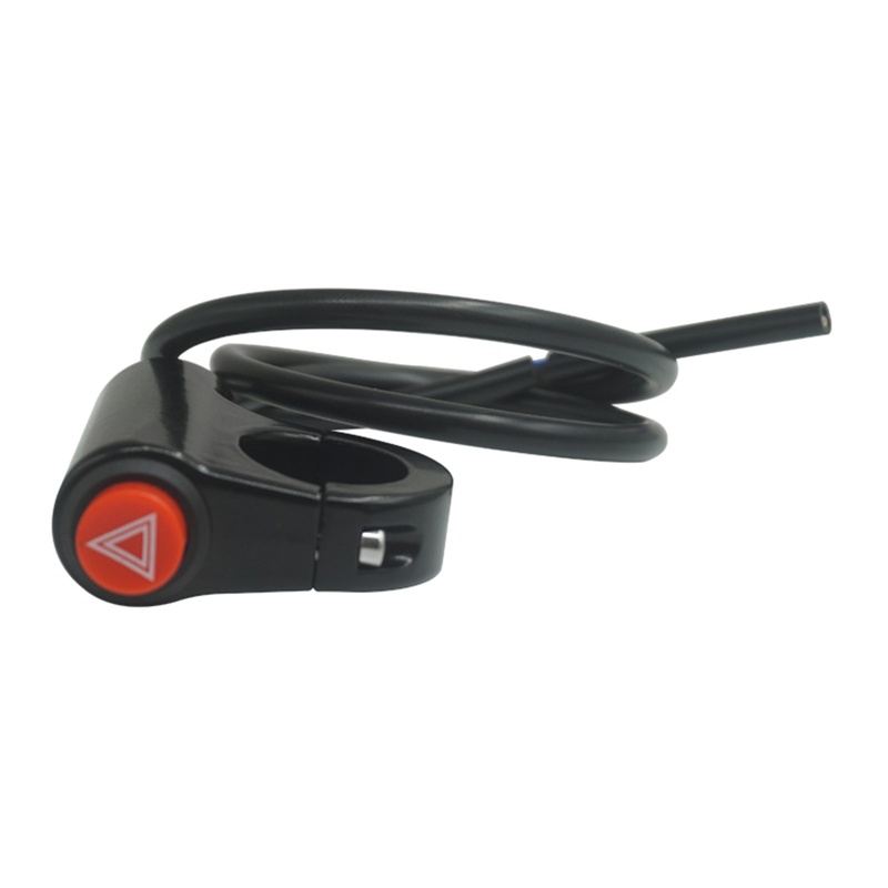 SUN Motorcycle Switch Hazard Light Switch Button Double Flash Warning Universal