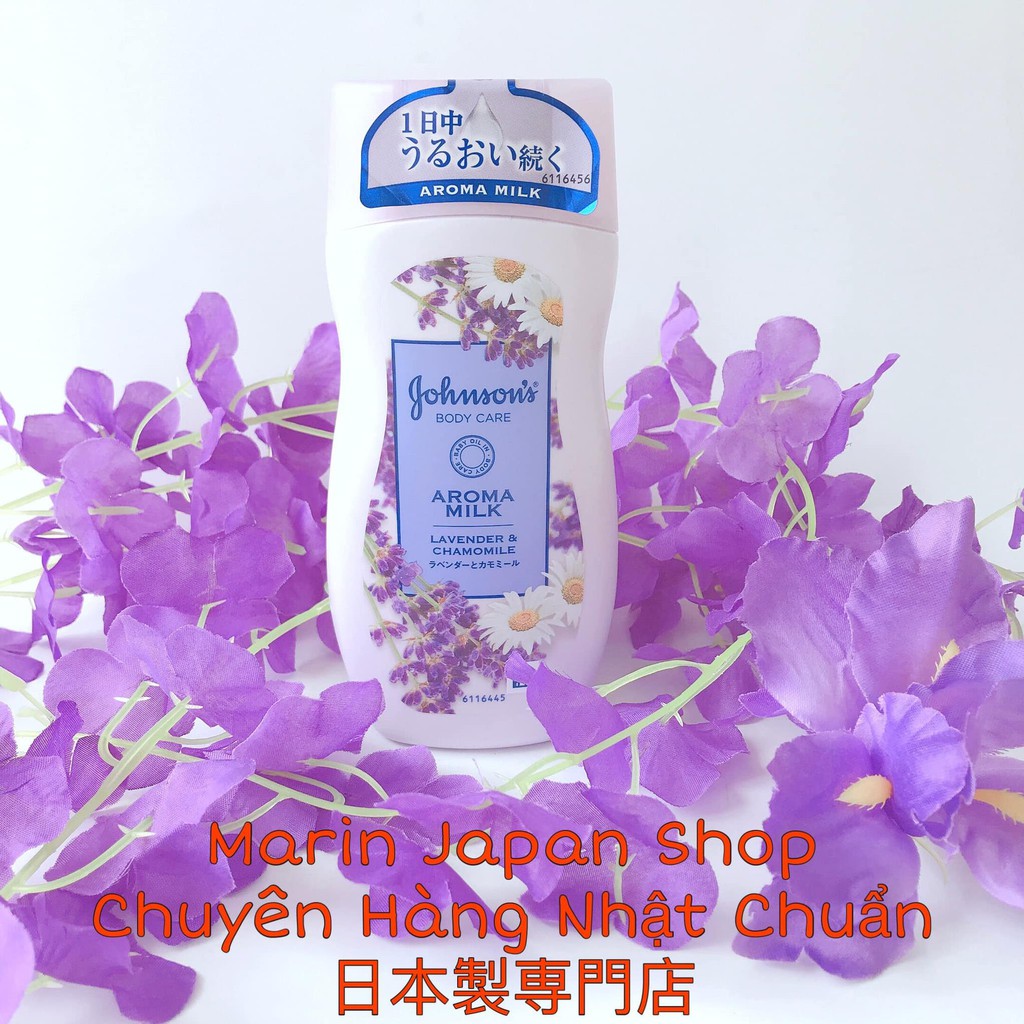 SỮA DƯỠNG THỂ JOHSON'S BODY CARE AROMA MILK NỘI ĐỊA NHẬT BẢN