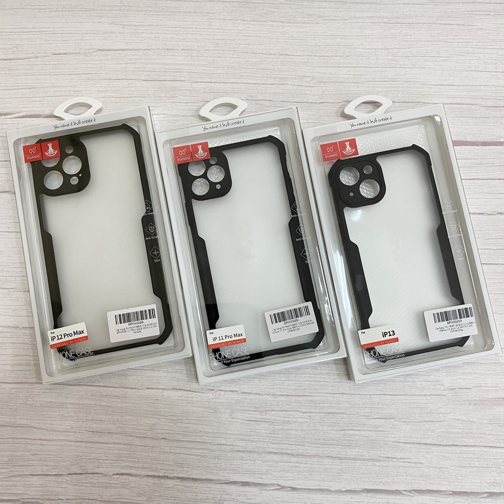 Ốp lưng XUNDD iPhone 14/14 Plus/14 Pro/Max/ 13/13 Pro/Max/ 12/12 Pro/ Max/ 11/11 Pro/Max - Lưng Nhám