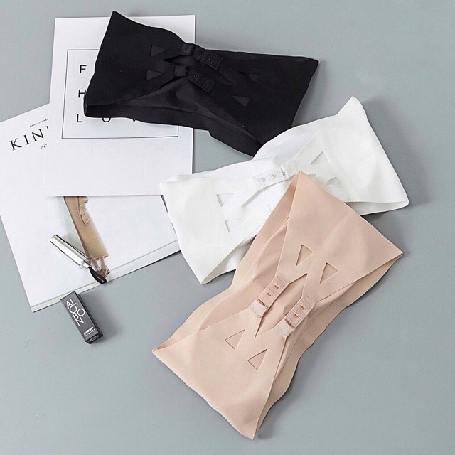 Áo Bra Đúc Su Trơn Không Dây Cài Sau 8883