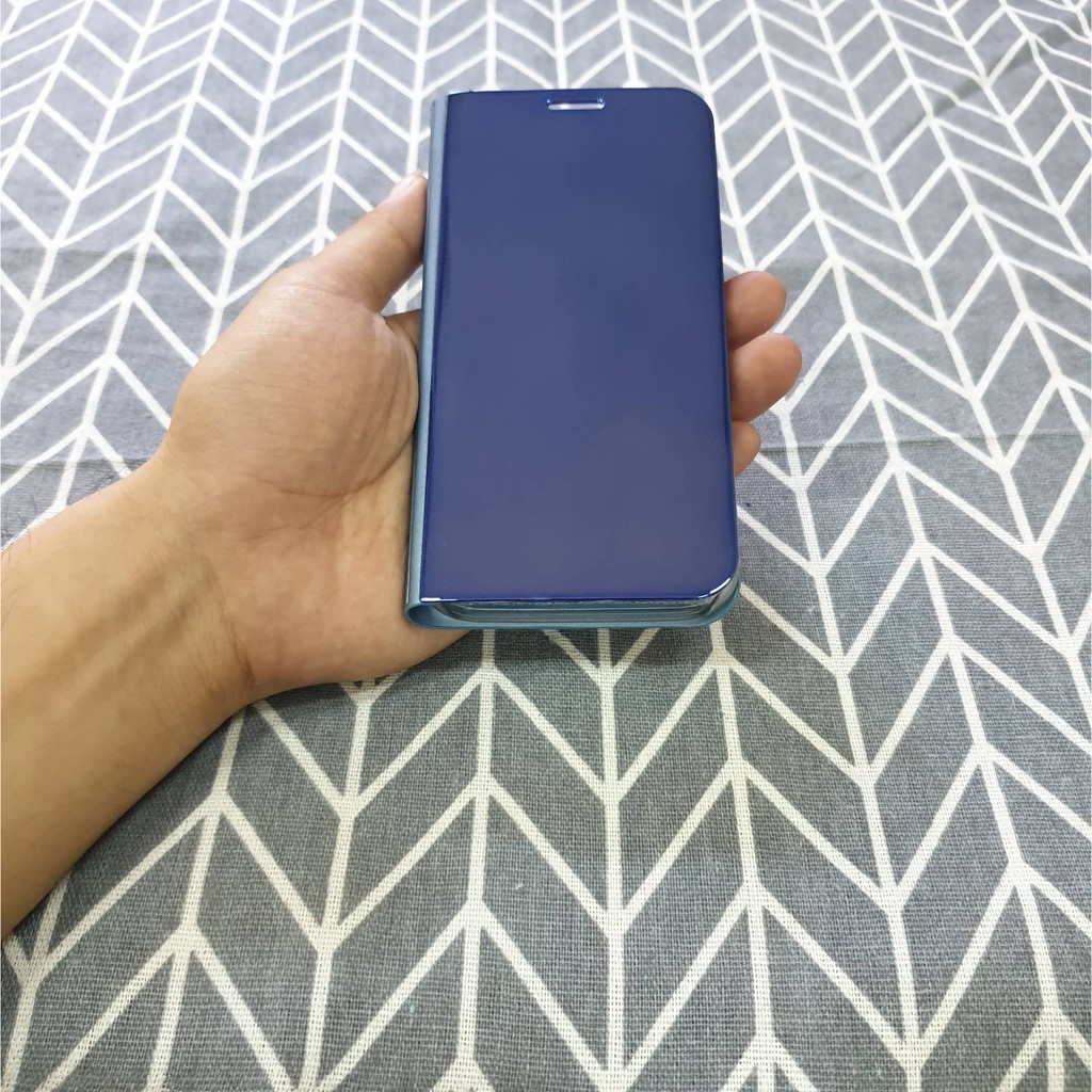 Bao Da Clear View Standing Cover Samsung S9