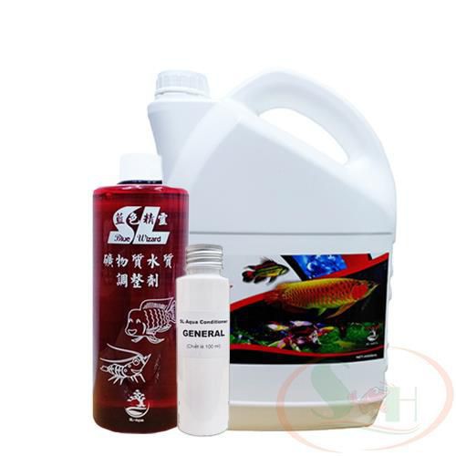 Khoáng nước SL-Aqua GH Conditioner General chai 100 ml bổ sung gH+ bể thủy sinh cá tép tôm cảnh