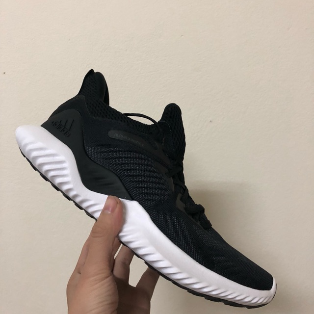 Ảnh thật GIÀY THỂ THAO Alphabounce Đen trắng