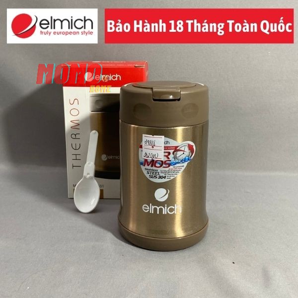 Bình giữ nhiệt Elmich - 0631 ủ cháo, đựng dồ uống 500ml nhập trực tiếp cộng hòa séc - Bình lưỡng tính