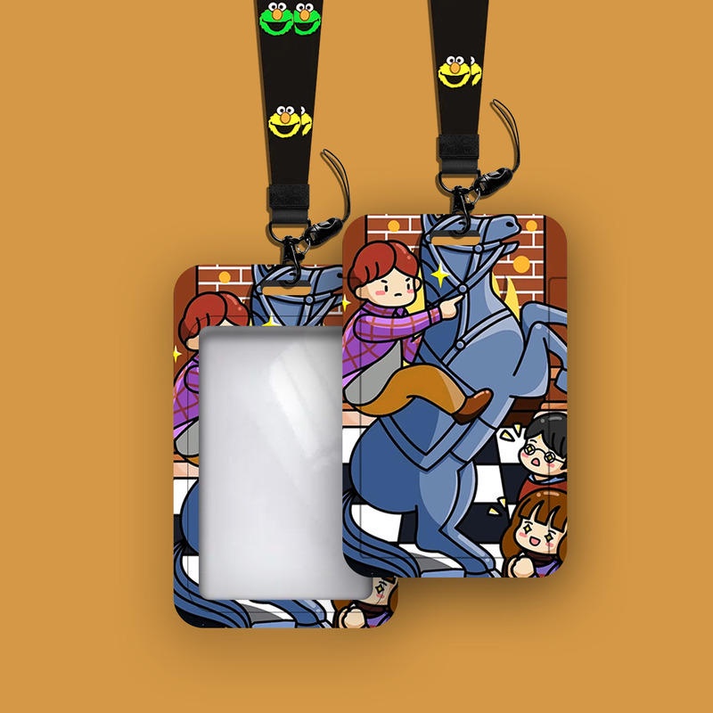 Vỏ Bọc Thẻ ID / Thẻ Tín Dụng Tàu Ngầm Kèm Dây Bện Phong Cách Harry Potter