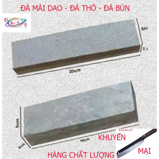 Đá mài dao kéo( đá thô và đá bùn độ mịn 3000)