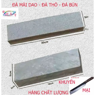 DỤNG CỤ MÀI - BỘ 2 ĐÁ MÀI DAO KÉO ( ĐÁ THÔ + ĐÁ MÀU )