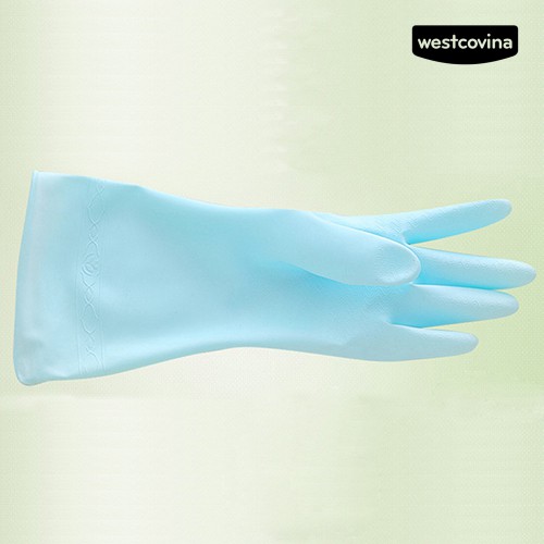 1 Đôi Găng Tay Cao Su Chống Thấm Nước Dùng Để Rửa Chén Dĩa