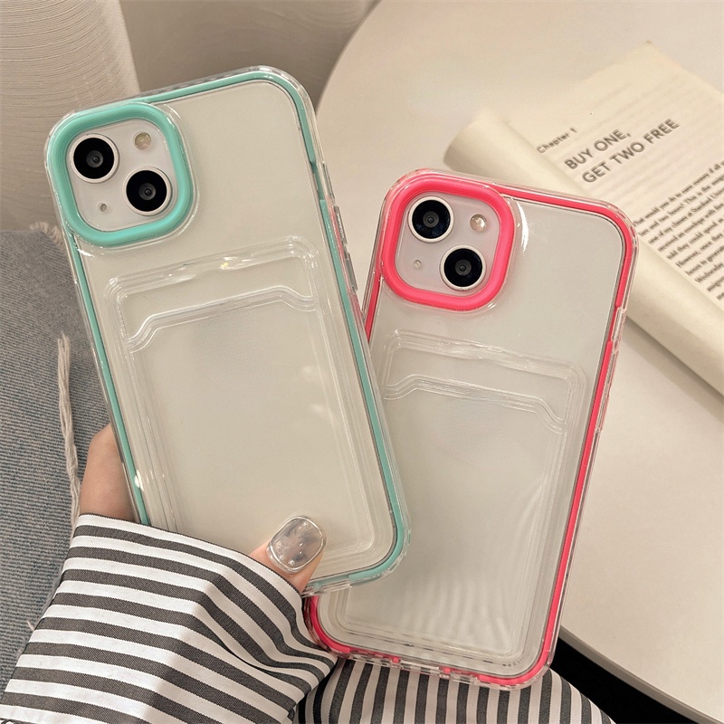 Ốp Điện Thoại 3 Trong 1 Màu Kẹo Đơn Giản Cho iPhone 14 Pro Max 13 12 11 Pro Max XS XR