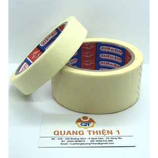 Băng keo giấy khổ 2.5cm và 5cm hiệu Hand