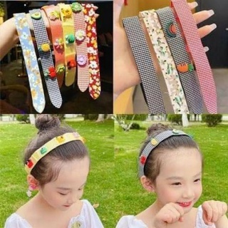 Bờm cài dán tóc gấp gọn cho bé