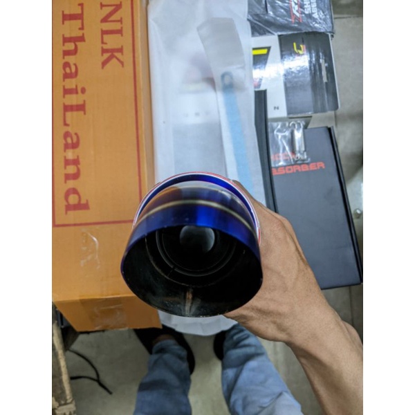 Lon pô NLK gắn cho các dòng xe máy