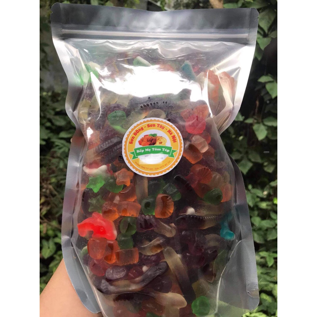 100gr kẹo dẻo chíp chíp trái cây khách ăn thử