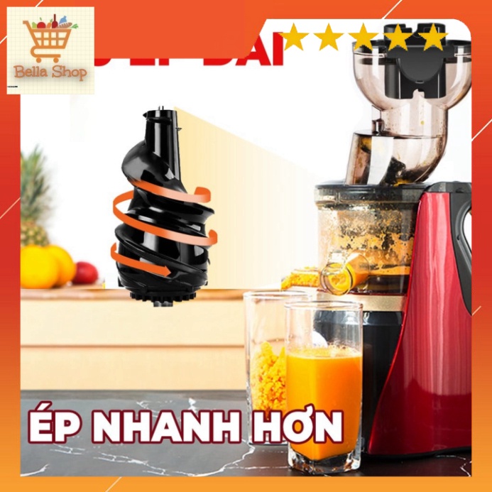 [NEW] MÁY ÉP CHẬM HONGXIN RH-312/NINE SHIELD KB-F8B ÉP NGUYÊN QUẢ tiện tích CAO,LẤY NƯỚC thuần chất (BẢO HÀNH 6 THÁNG)