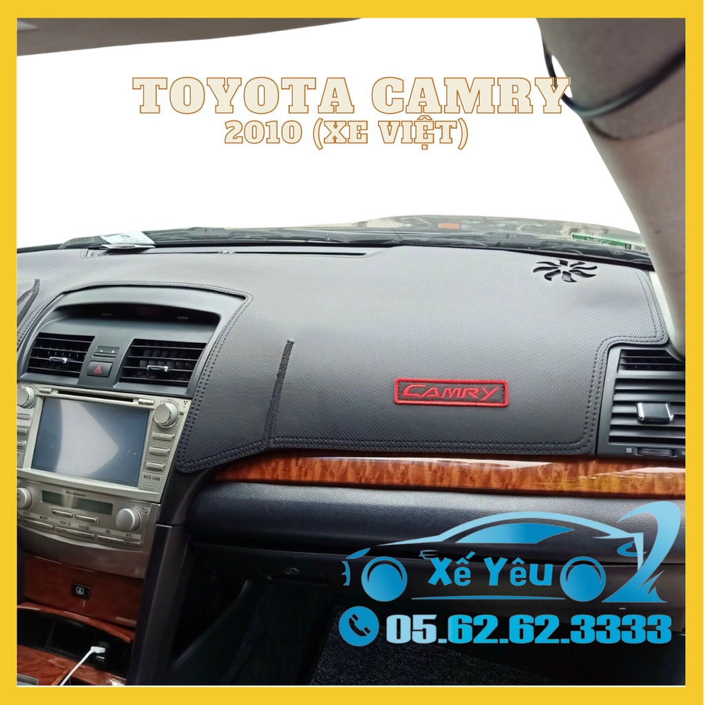 Toyota Camry - Thảm Taplo Chống Nóng, đủ mẫu mã, hàng chất lượng tốt nhất
