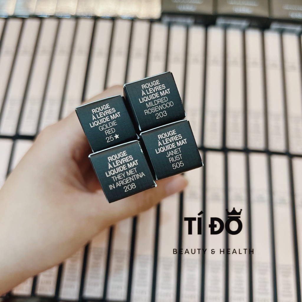 GUCCI -  Son Kem Lì Liquid Matte Lip Color Transfer Proof