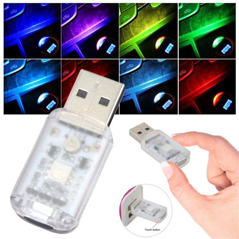 Đèn LED 5V USB Điều Khiển Bằng Giọng Nói Trang Trí Nội Thất Xe Hơi VANES1