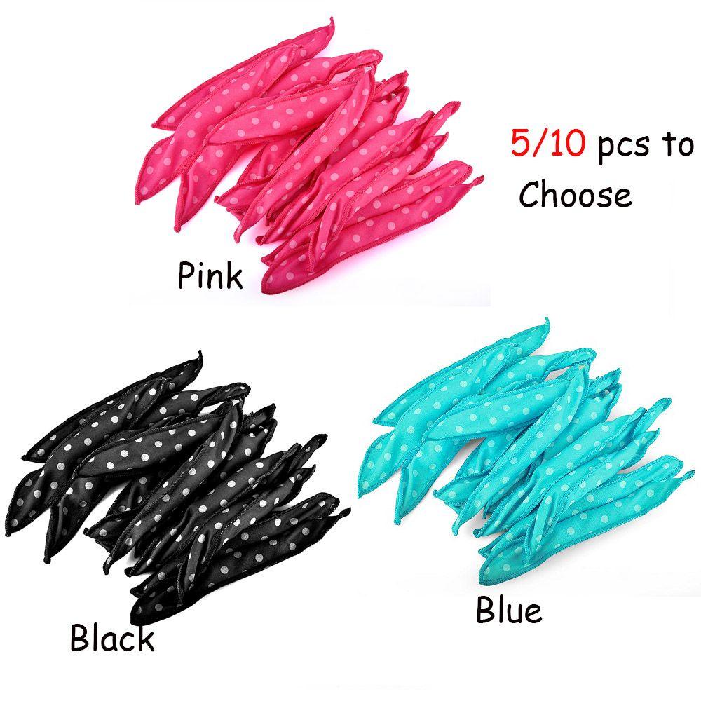Set 5 / 10 Lô Uốn Tóc Xoăn Không Dùng Nhiệt Tiện Dụng
