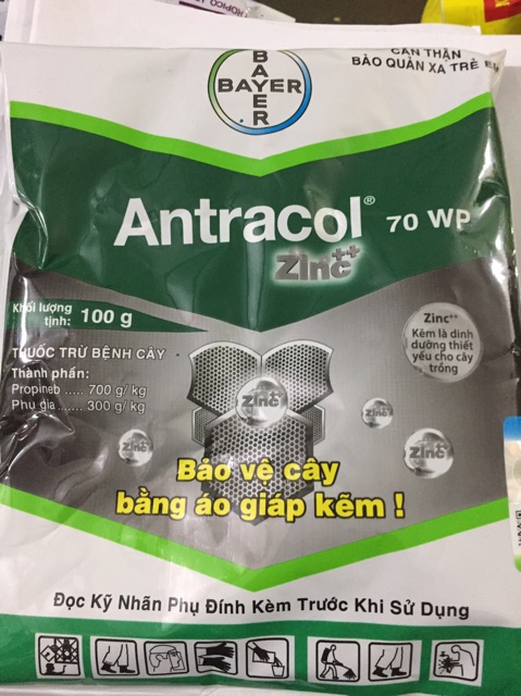 Thuốc Antracol 100gr (thuốc phòng nấm bệnh cây trồng)