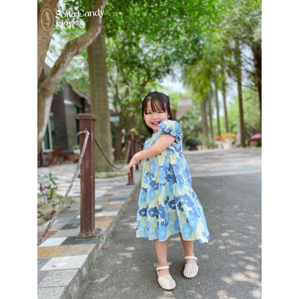 Váy hoa Sofia Candy cho bé gái từ 1 đến 10 tuổi
