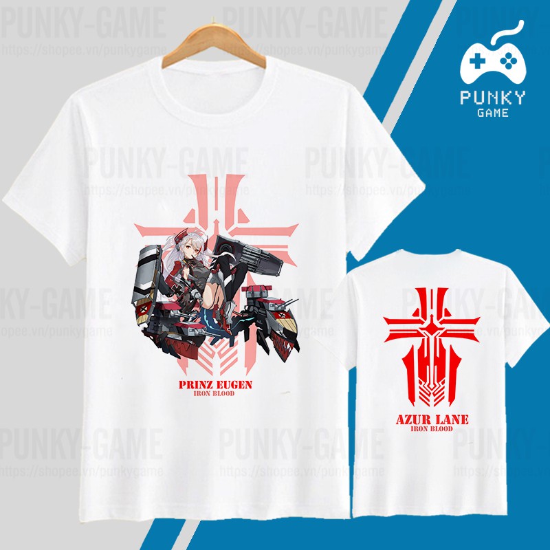 Áo thun Azur Lane PRINZ EUGEN ngắn tay