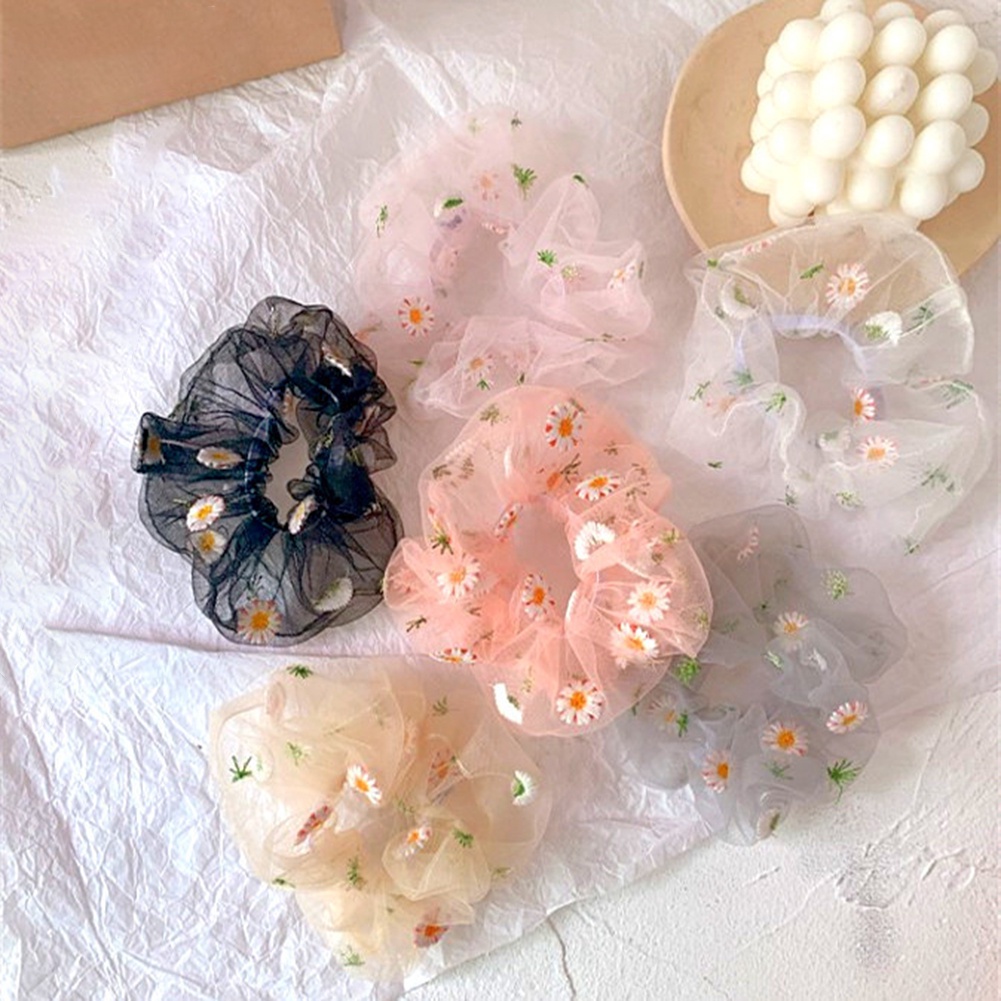 Set 3 Dây Buộc Tóc Co Giãn Thời Trang Cho Nữ