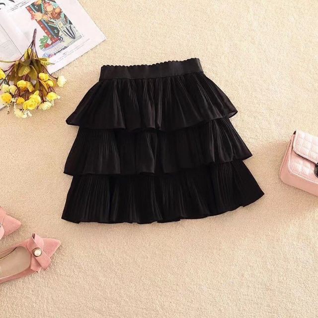 [Mã 11FASHIONSALE1 giảm 10K đơn 50K] Chân váy XOÈ 3 tầng ĐẬP LY, CẠP CHUN | BigBuy360 - bigbuy360.vn