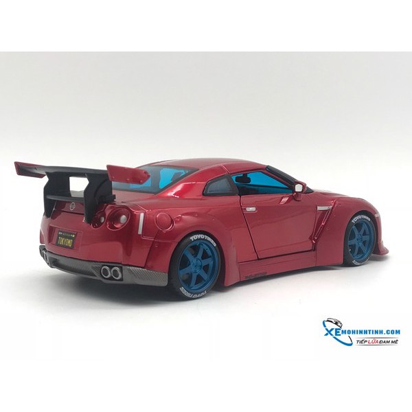 Xe Mô Hình Nissan GT-R 1:24 Maisto ( Đỏ )