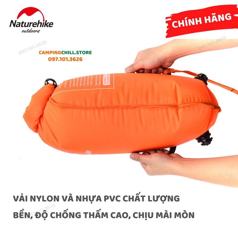 [CHÍNH HÃNG] PHAO BƠI 28L DÃ NGOẠI, ĐI BIỂN NATUREHIKE NH17S001-G