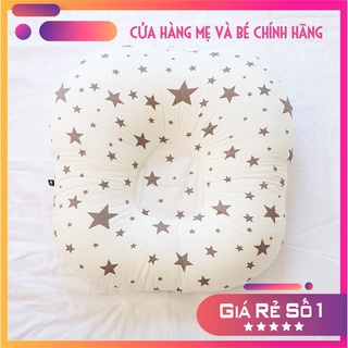 Gối chống trào ngược Rototo Bebe vỏ gối cotton trơn cho trẻ sơ sinh