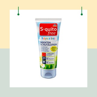 Gel bôi/chai xịt chống muỗi đốt và côn trùng cắn cho bé s - quito free - nổi tiếng của đức