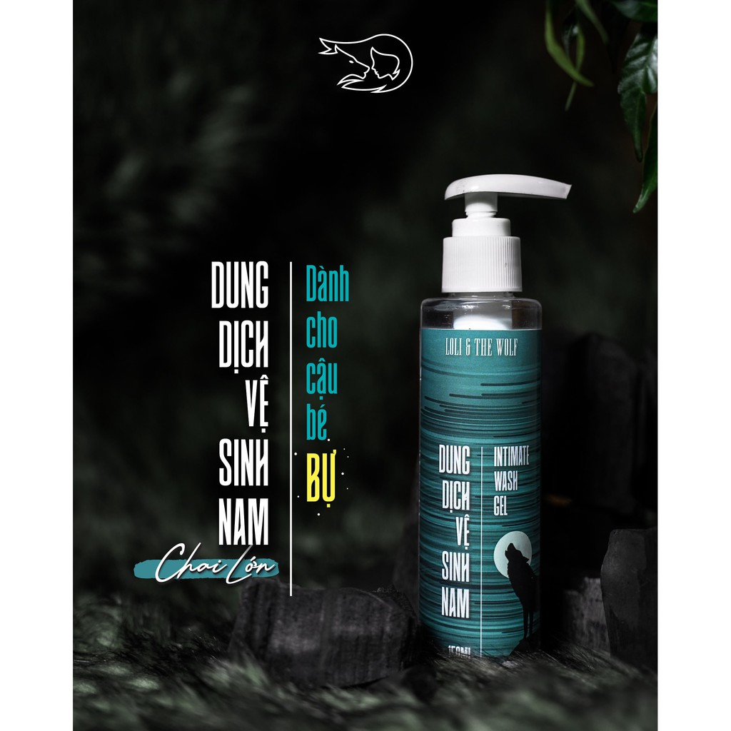 Dung dịch vệ sinh nam dạng gel 150ml - Loli &amp; The Wolf