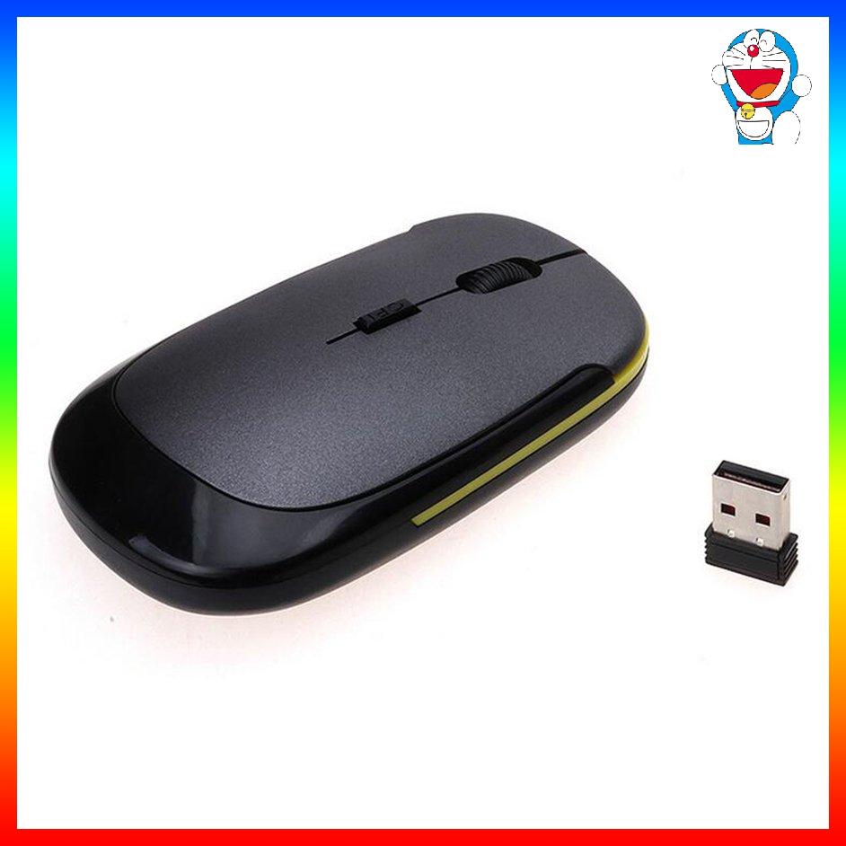 ⚡Chuột quang không dây USB siêu mỏng 2,4 GHz dành cho máy tính xách tay Laptop