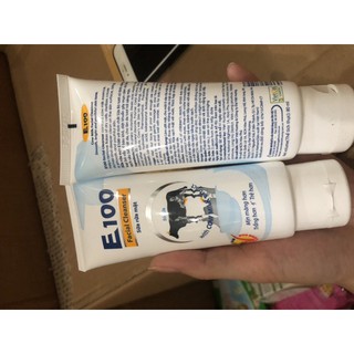 Sữa rửa mặt dưỡng trắng e100 bò100ml
