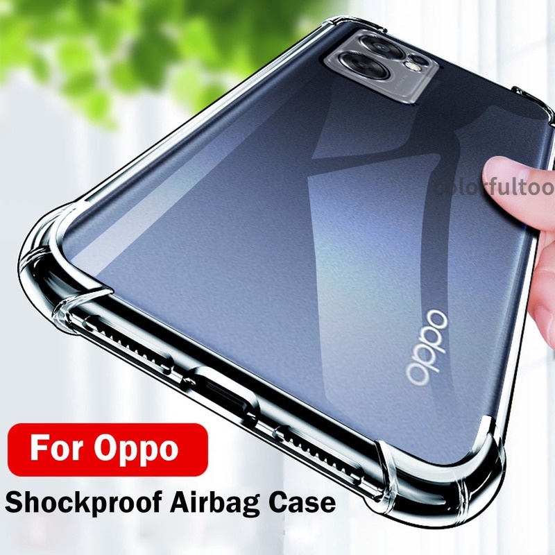 Ốp Điện Thoại Silicone Mềm Trong Suốt Chống Sốc Cho Oppo Reno 7 Pro 7Pro 7Z 6Z Reno6Z Reno7Z Reno7 Reno6 4G 5G