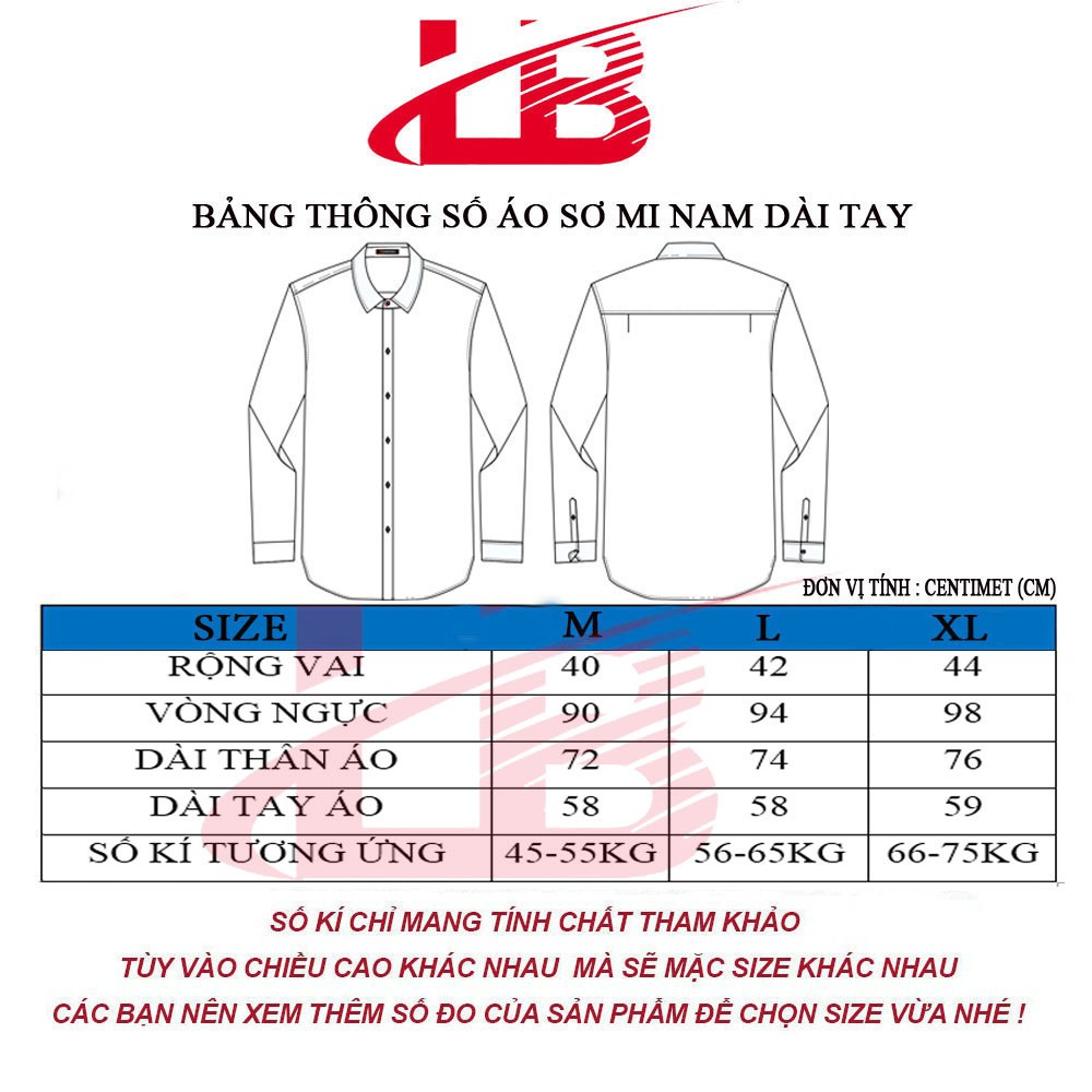 Áo sơ mi nam LB dài tay vải lụa mềm, đường may sắc sảo, in 3D sắc nét,, có 3 màu, áo sơ mi cao cấp