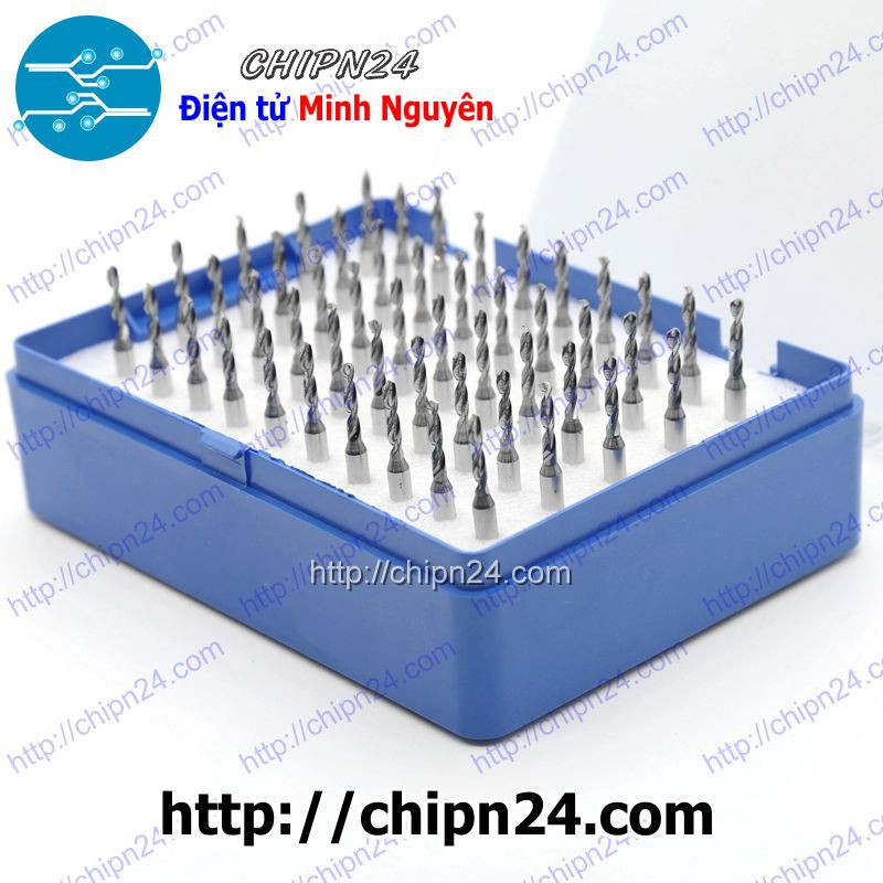 [1 CÂY] Mũi khoan mạch in CNC HỢP KIM 1.8mm